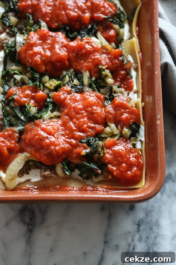 Baked Greek lasagna