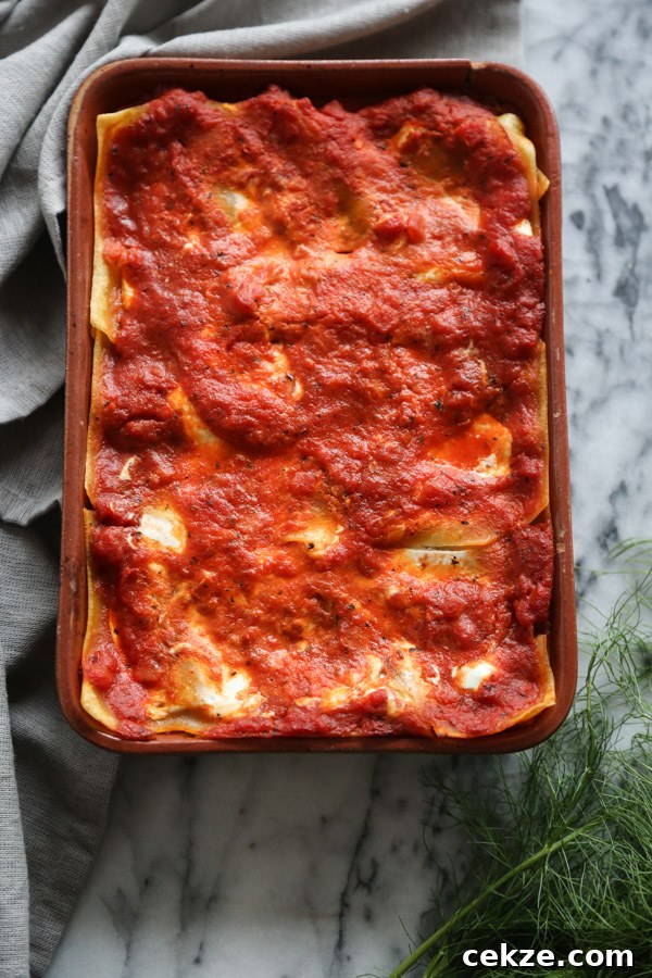 Greek lasagna slice
