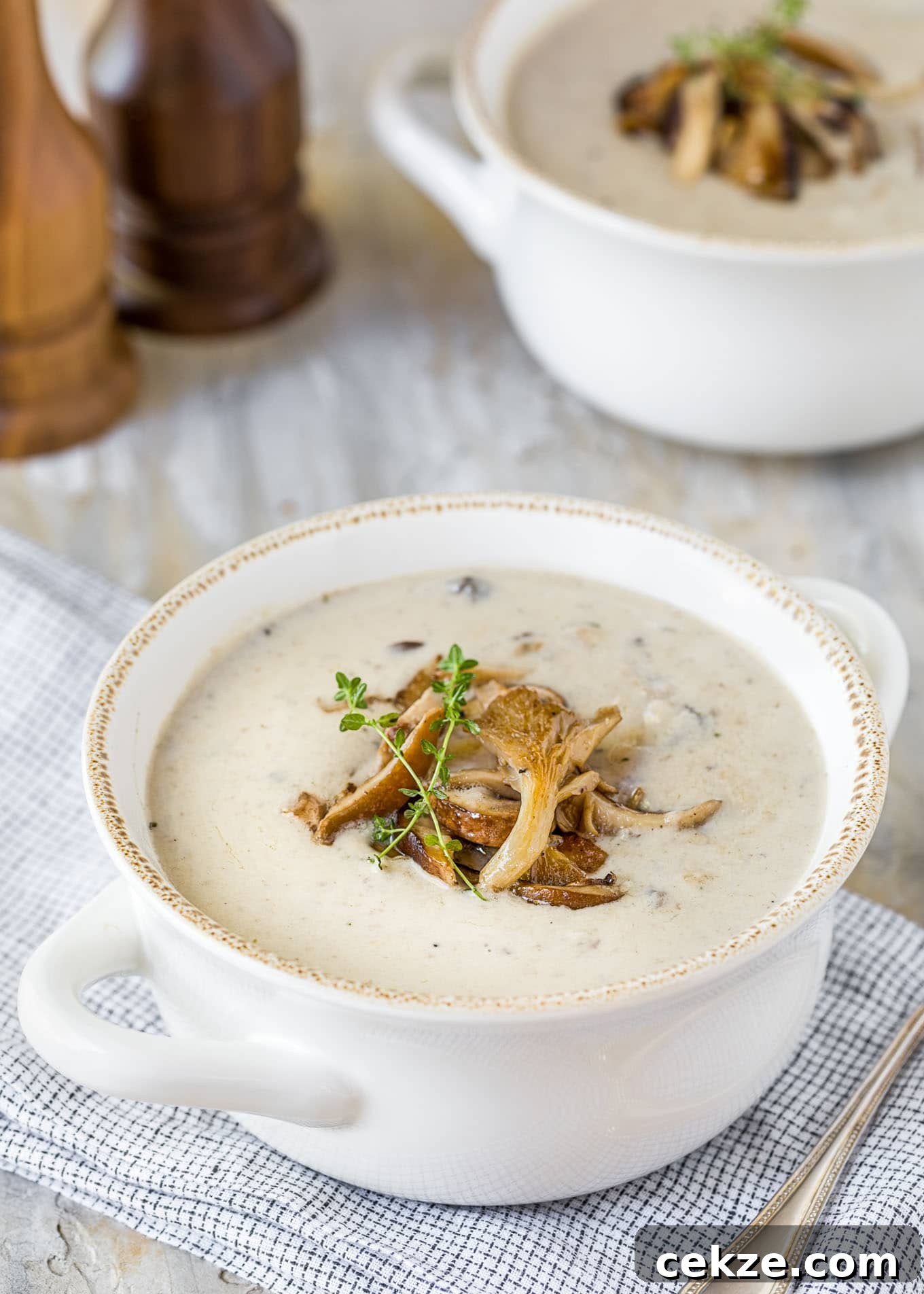 homemade cream of mushroom soup recipe