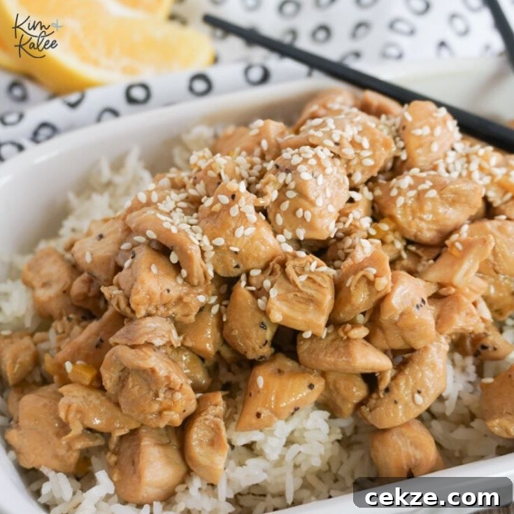 Image for Best Instant Pot Keto Orange Chicken Recipe - Healthy & Easy Dinner