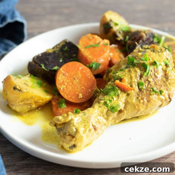Image for Slow Cooker Curry Chicken Legs