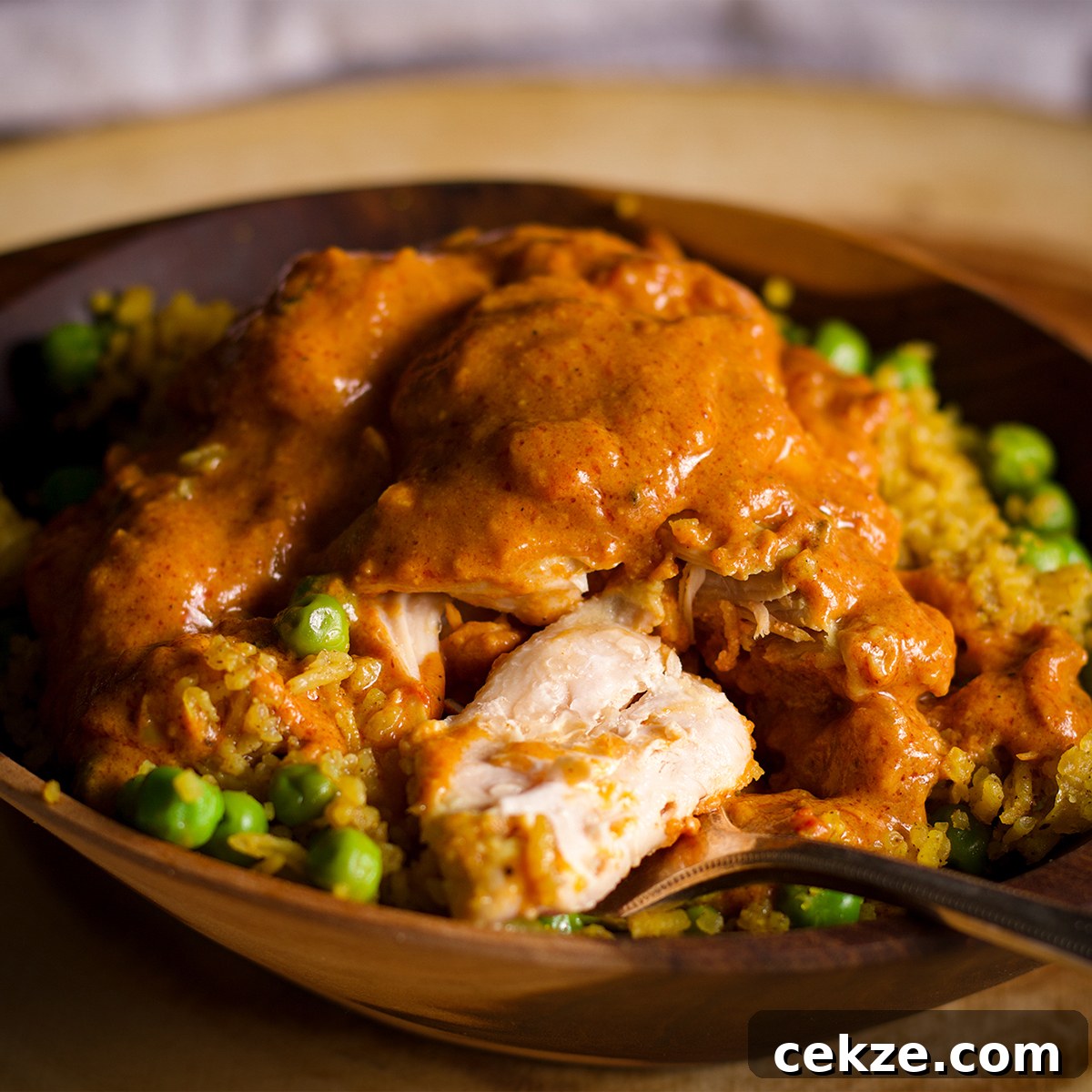 Image for Slow Cooker Indian Butter Chicken {Dairy Free Option}