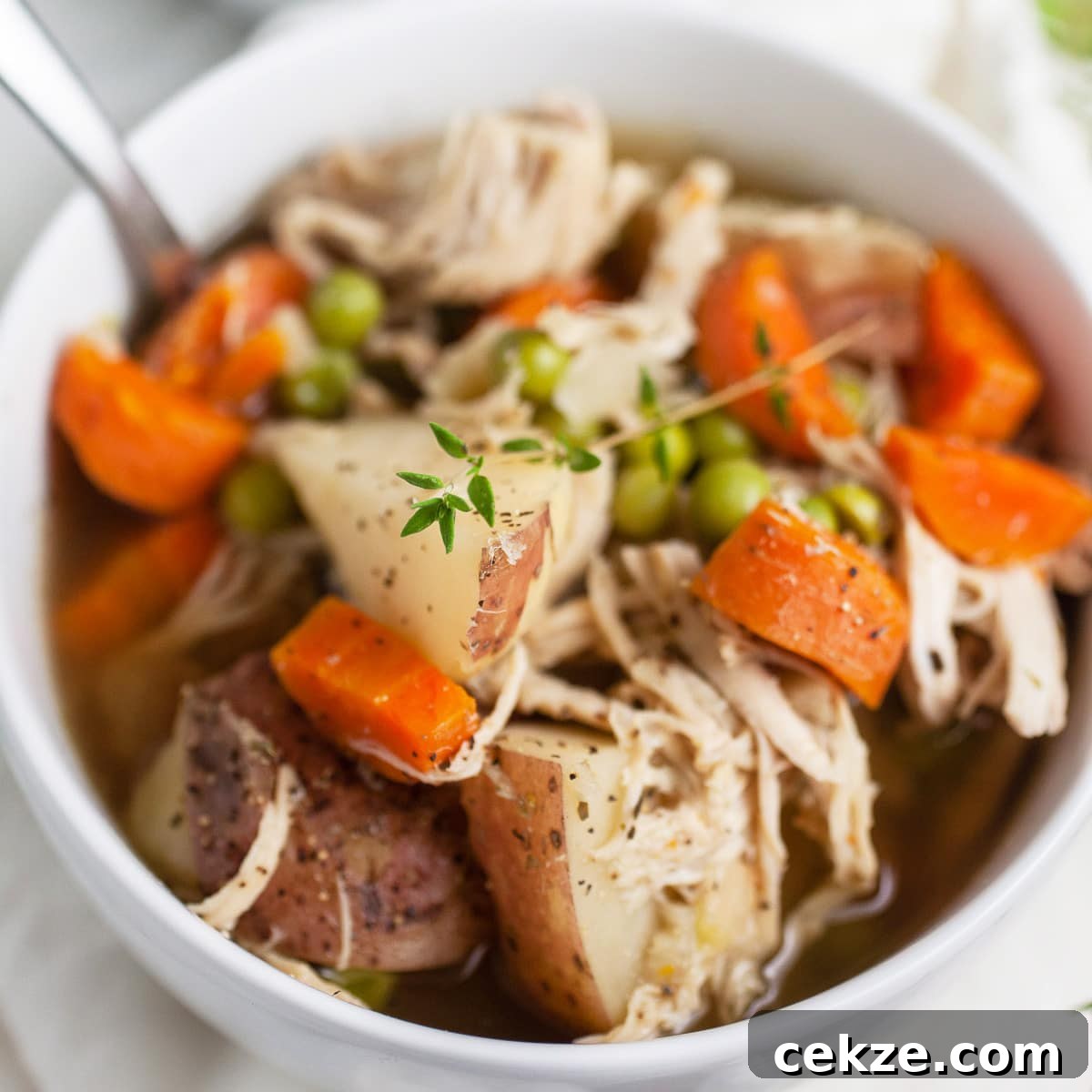 Image for Slow Cooker Chicken Potato Soup (No Dairy)