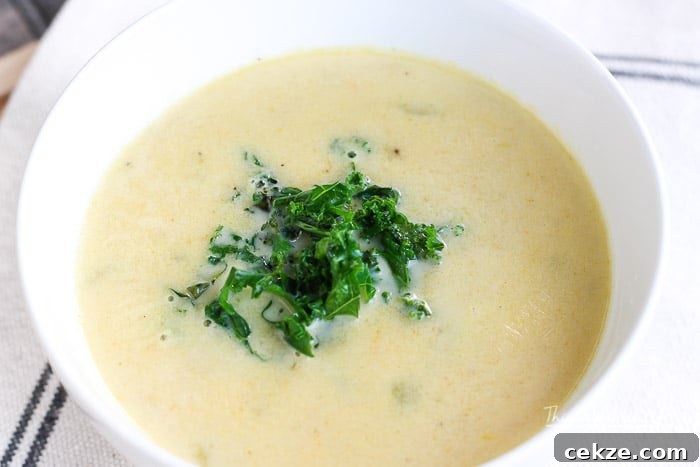Image for Instant Pot Recipe for Potato + Kale Soup