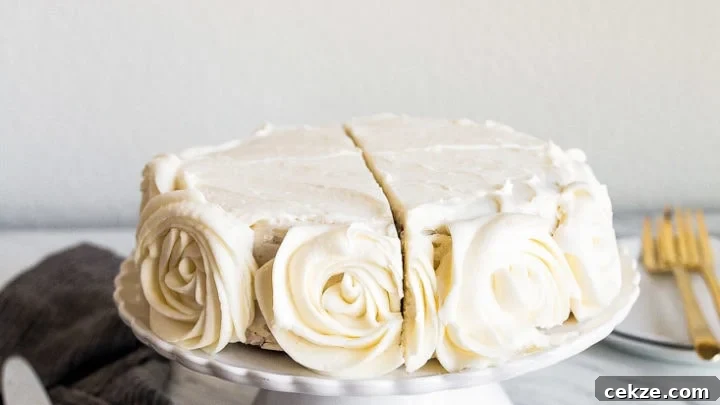 Mini Vanilla Cake for Two people in a 6"