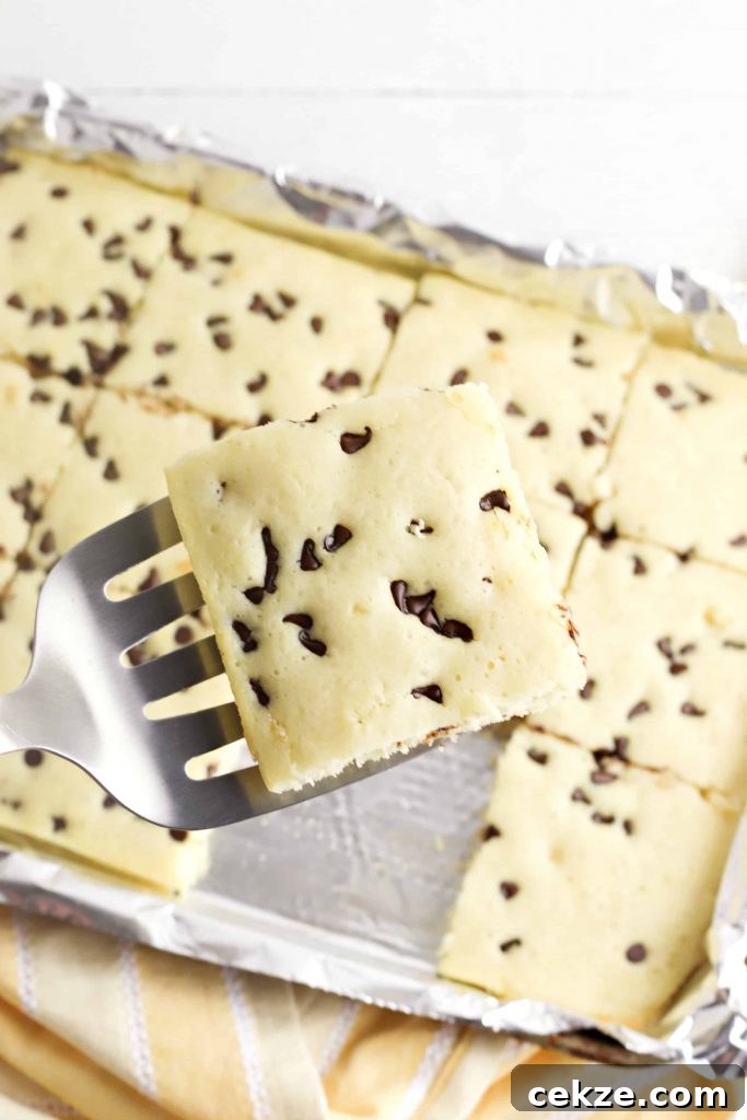 Keto Sheet Pan Pancakes