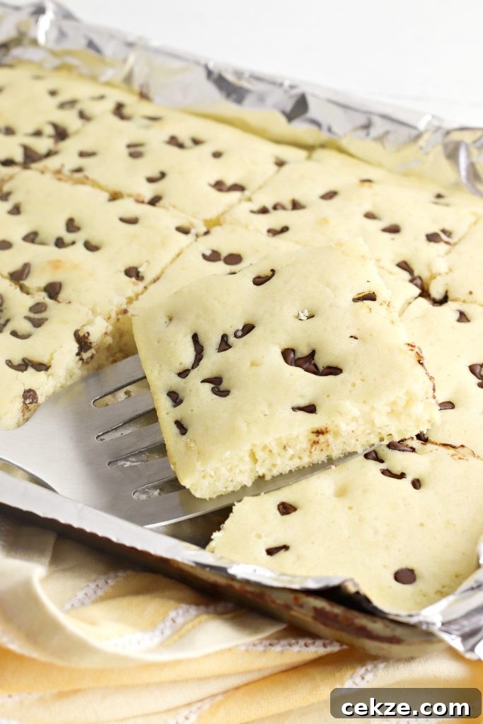 Keto Sheet Pan Pancakes