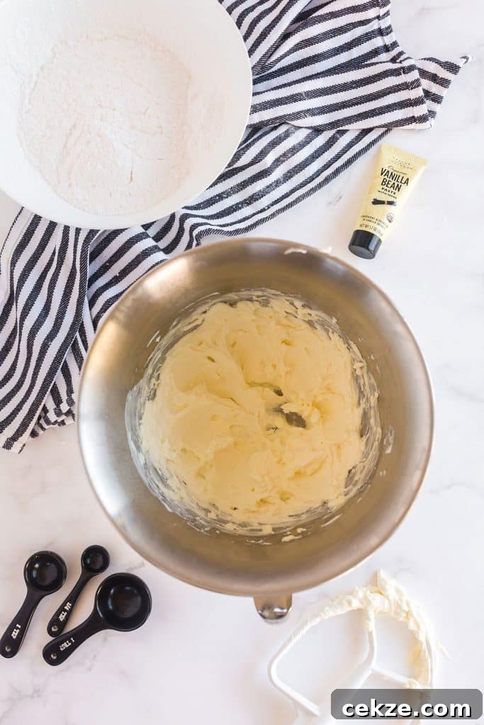 butter and cream cheese mixed together
