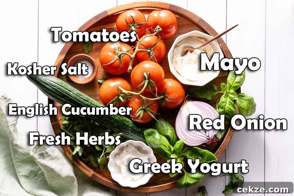 recipe ingredients in tray with text overlay