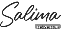 Salima written in cursive