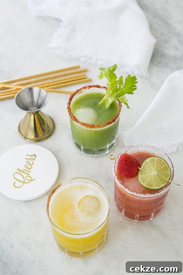 Enjoy Veggies and Nutrient-Packed Green Smoothie Recipes 6 Three recipes for healthy cocktails.