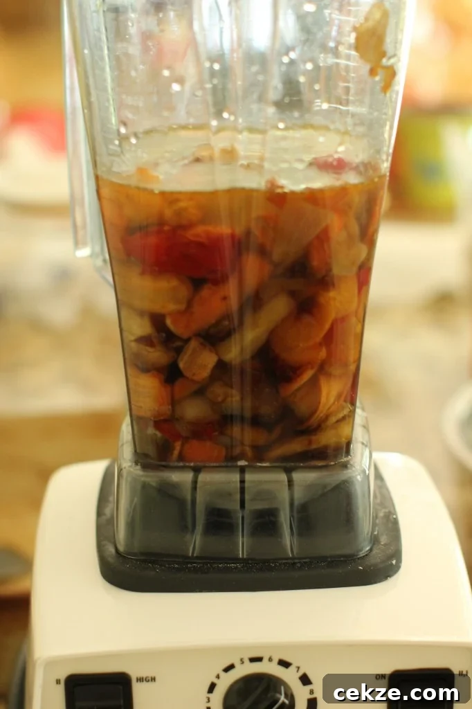 roasted root vegetable soup