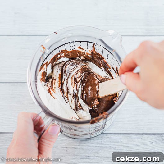 Decadent 5-Ingredient Keto Blender Chocolate Mousse 17 Stirring | Low-Carb, So Simple