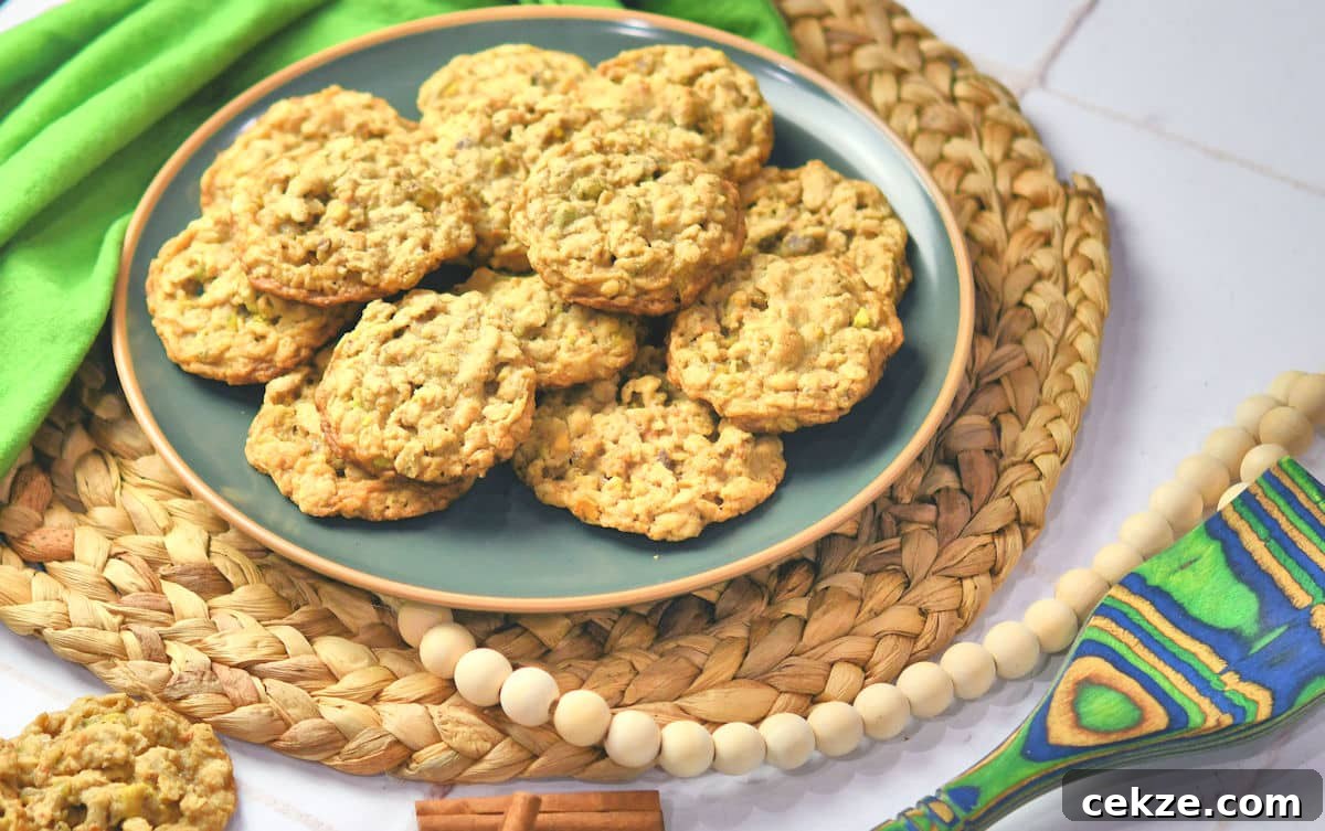 Oatmeal, Honey & Pistachio Cookies Recipe for Crispy, Chewy Bites 11 Oatmeal Honey Pistachio Cookies recipe by Christian Guzman for 24Bite.