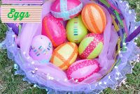 Decorative Washi Tape Easter Egg Ideas