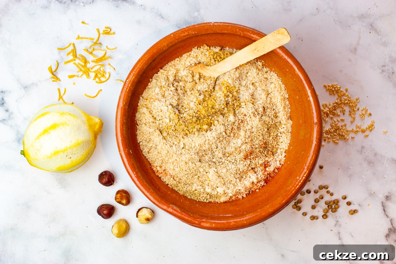 Karen's Lemony Dukkah Seasoning - best made fresh!