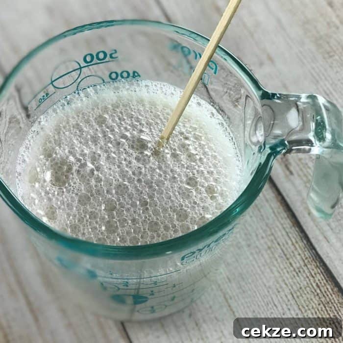 stir ingredients