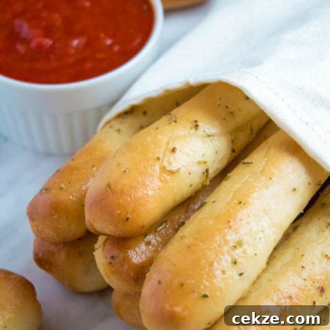 Garlic Butter Breadsticks