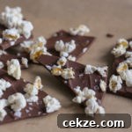 Chocolate Popcorn Bark