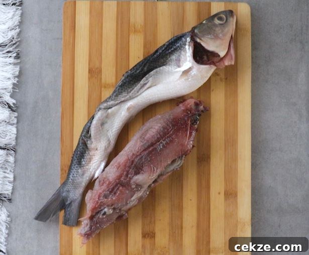 How to Debone Milkfish for Relleno: Step-by-Step Guide 10 How to Debone Milkfish InstructionTake Meat out starting from the tail