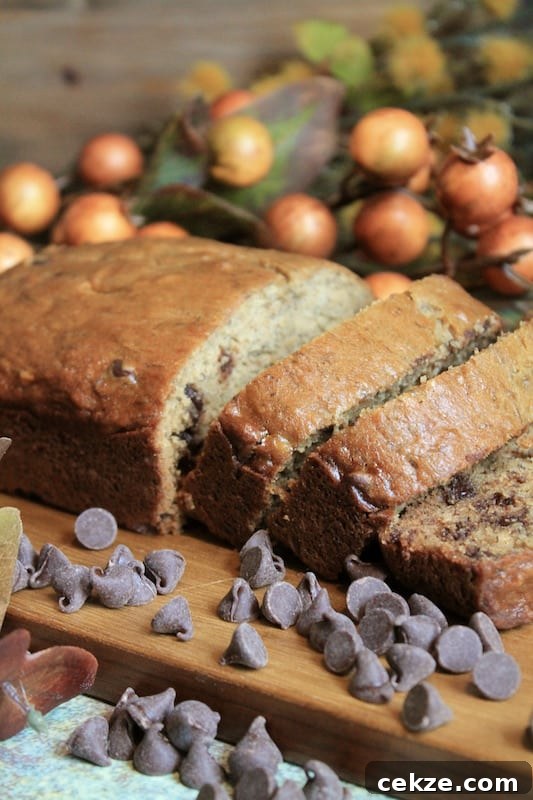 banana bread with 2 bananas