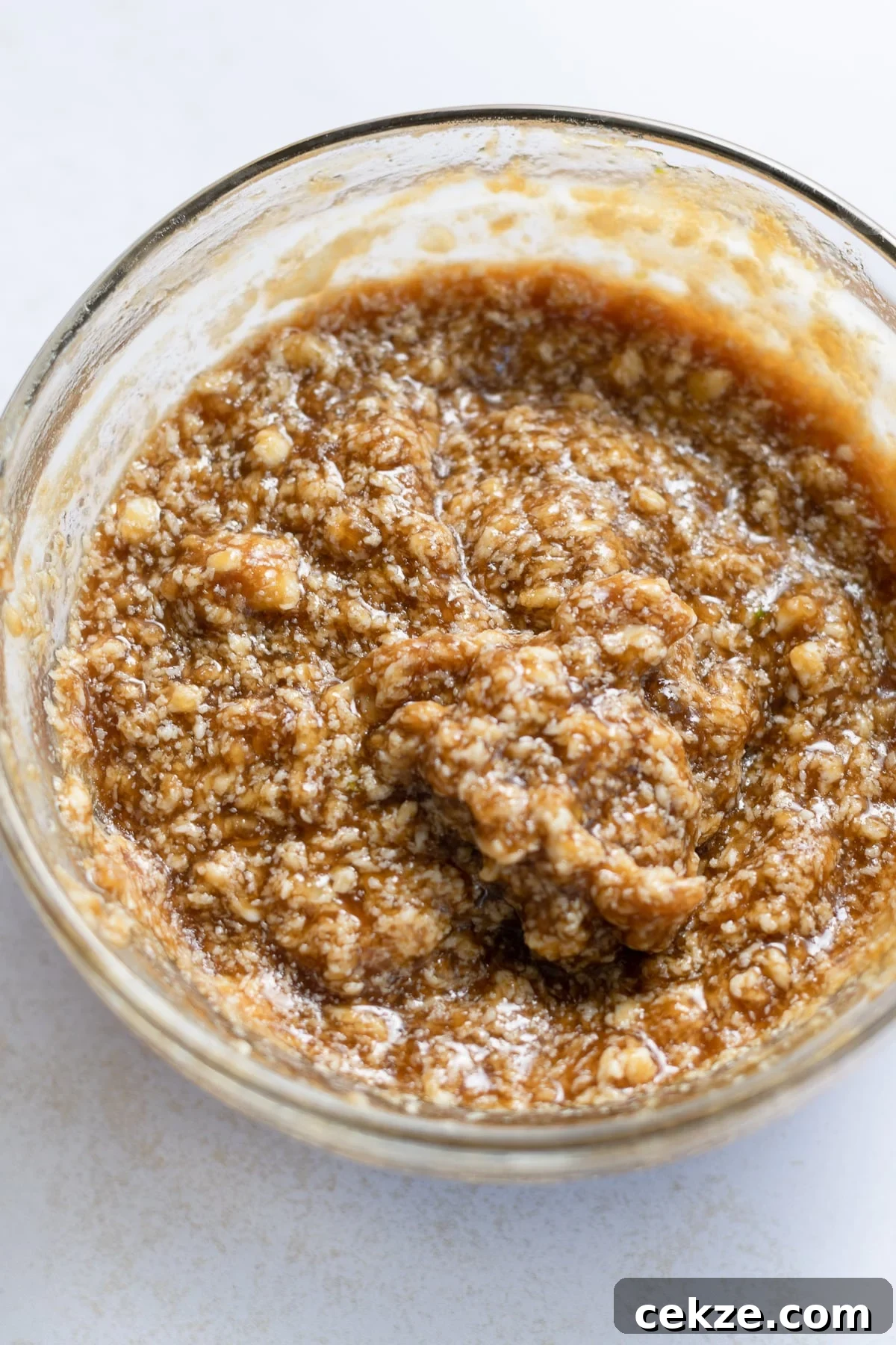 Bowl of miso butter sauce