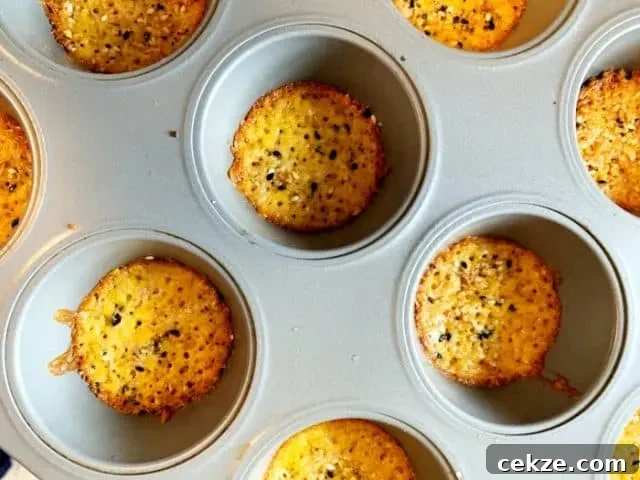 pan of everything seasoning cheese crisps