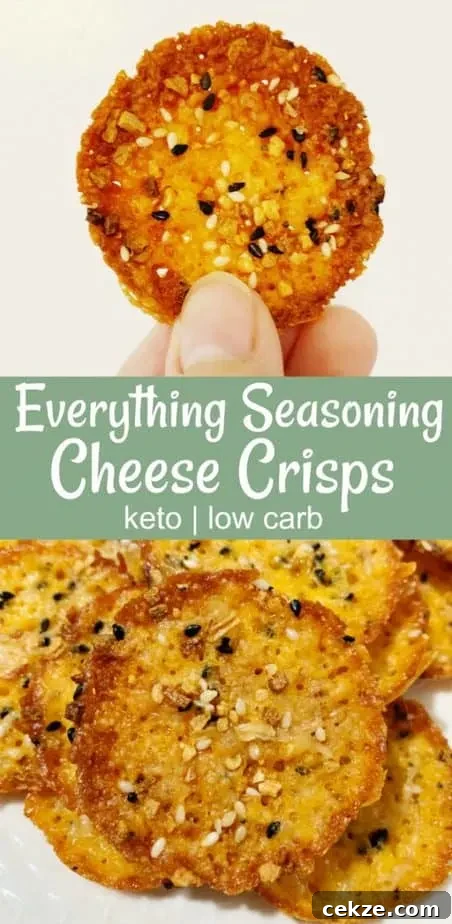 everything seasoning cheese crisps pin