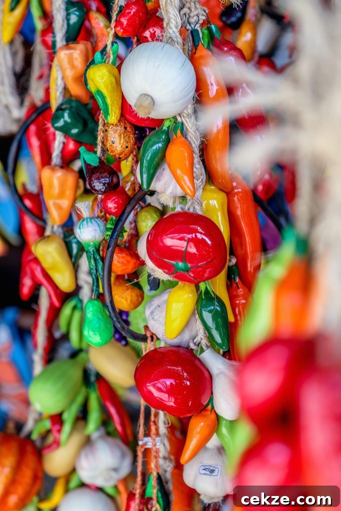 Handmade goods in Cozumel market