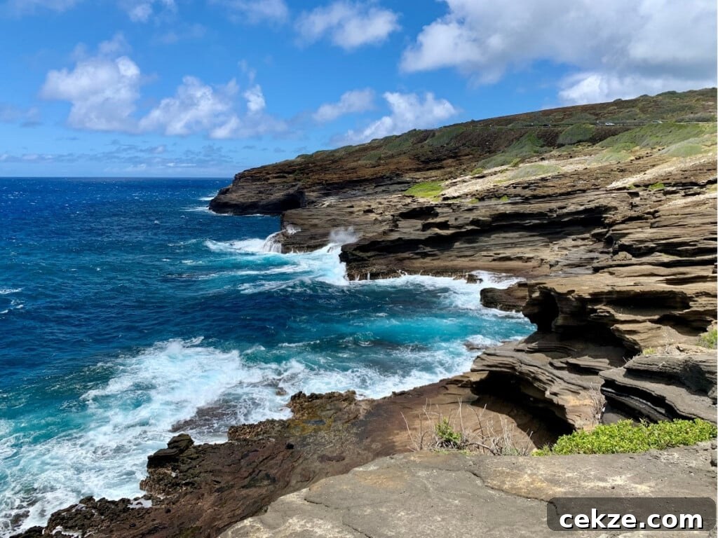 Scenic Oʻahu Lookouts You Can Drive To 7 The views from Lānaʻi Lookout on Oʻahu, Hawaiʻi.