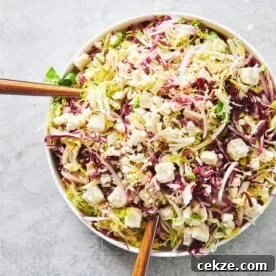 Frisee, Radicchio and Escarole Salad with Citrus Dressing