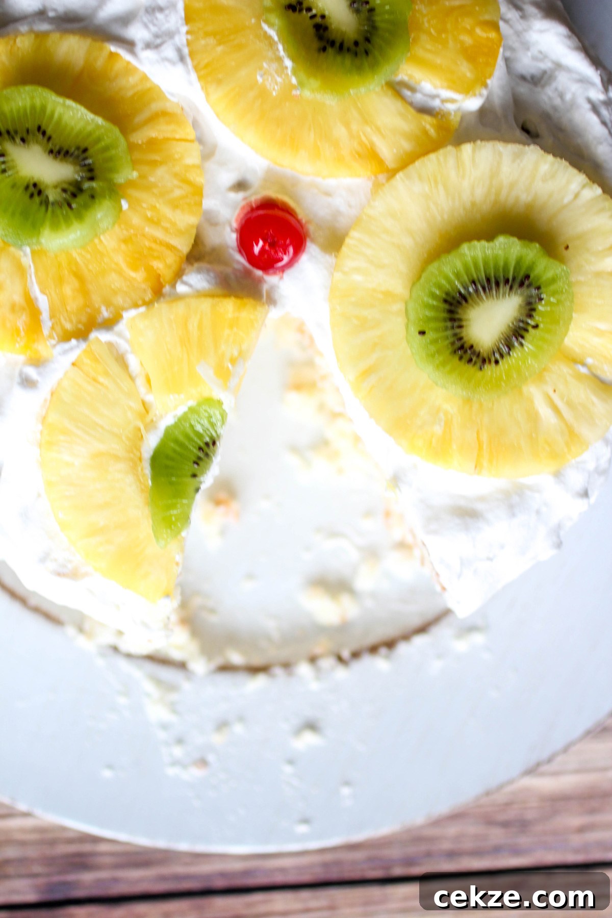 Tropical Layered Poke Cake