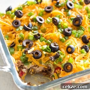 Keto Seven Layer Dip