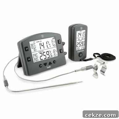 Smoke® Remote BBQ Alarm Thermometer