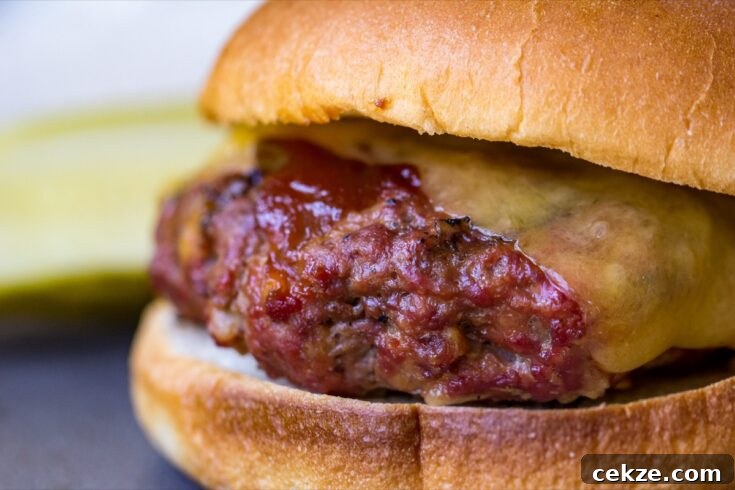 Traeger Mini Meatloaf Sandwiches