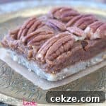 Gluten-Free Vegan Pecan Pie Bars {Paleo & Refined Sugar-Free}