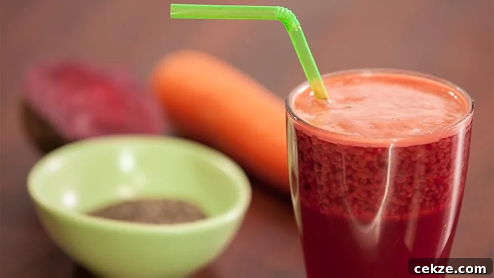 Fruit Juices: Beetroot & Carrot juices