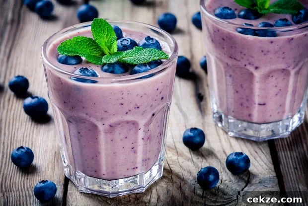 Fruit Juices: Blueberry juices