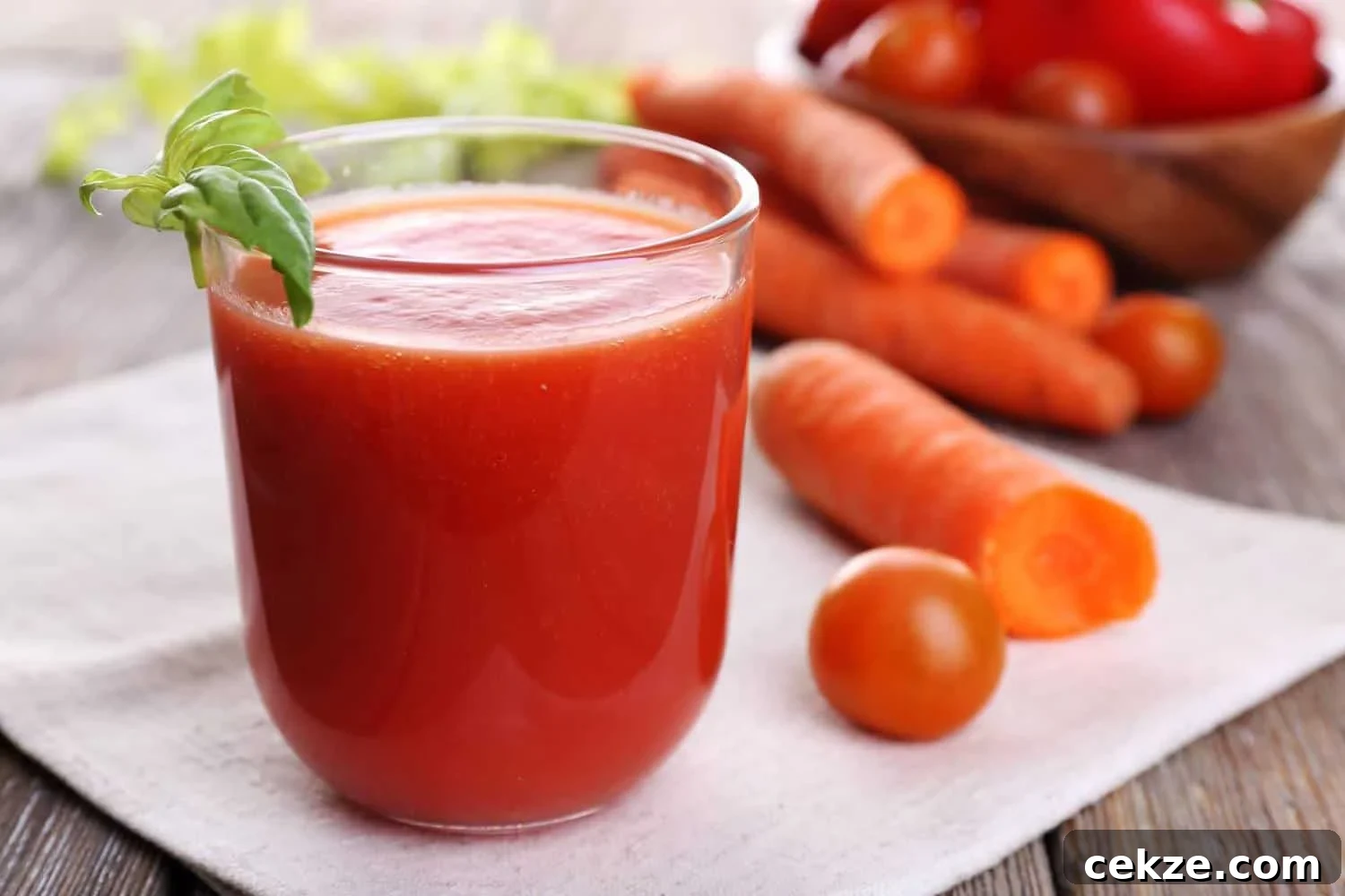 Fruit Juices: Tomato Apple