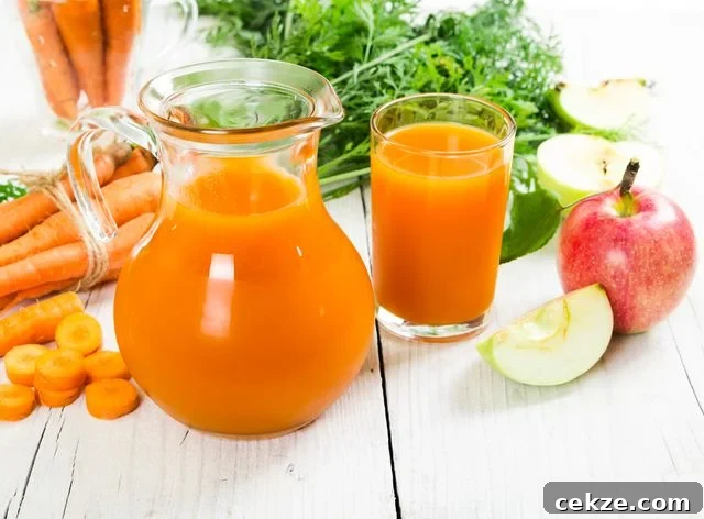 Carrot Apple juice