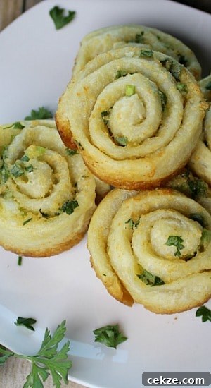 Garlic French Bread Swirls