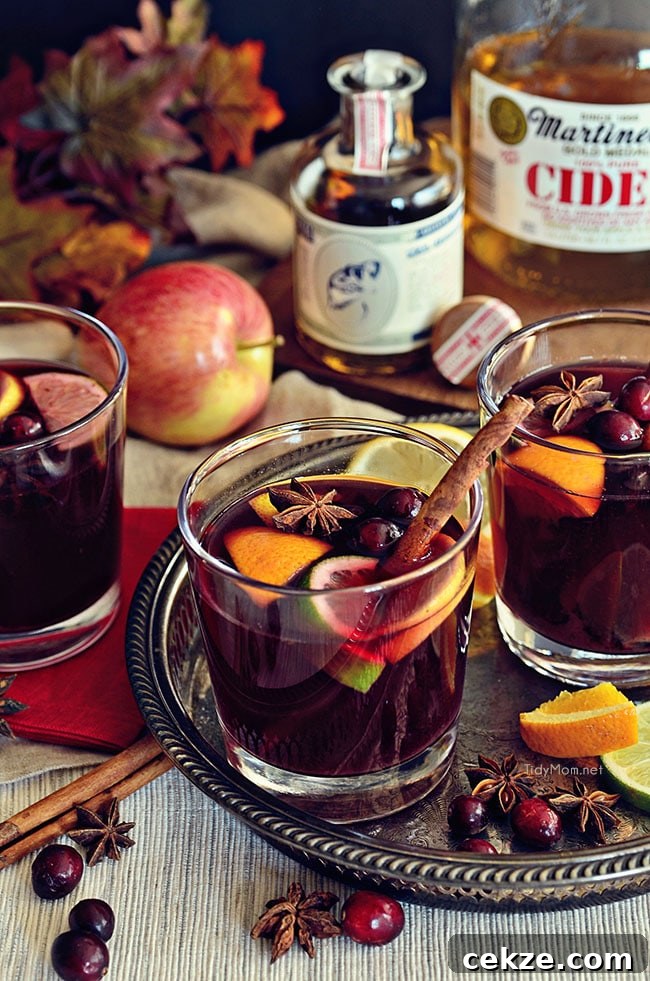 Mulled Wine or Glühwein — a warm, spiced winter drink that tastes like Christmas