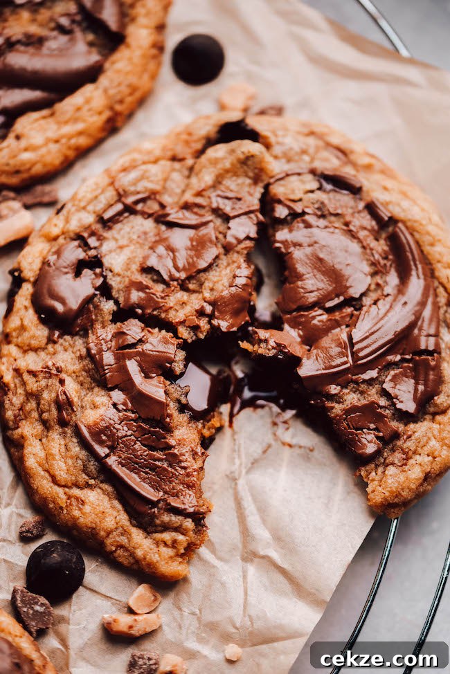 Nutella Toffee and Chocolate Chip Cookies 9 img 3184 8