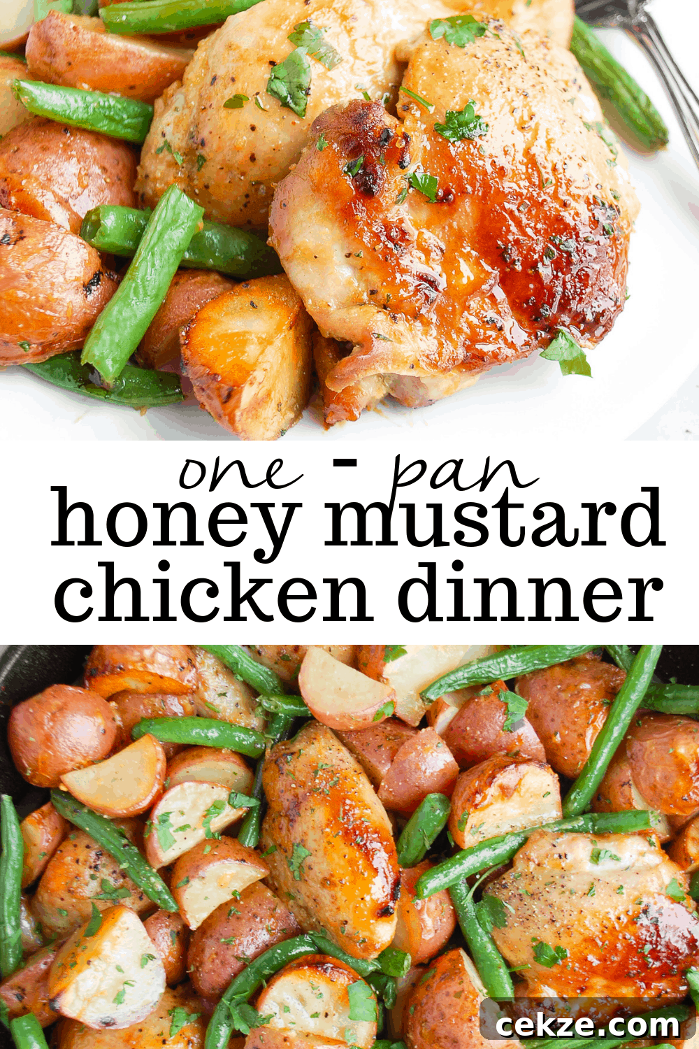 One-Pan Honey Mustard Chicken Dinner Recipe 5 one pan honey mustard chicken dinner