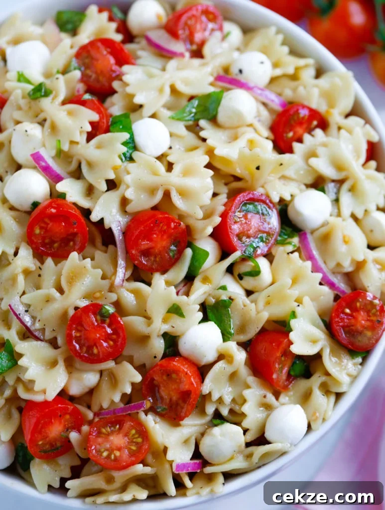 Caprese Pasta Salad Caprese Pasta Salad