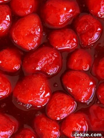 strawberry topping