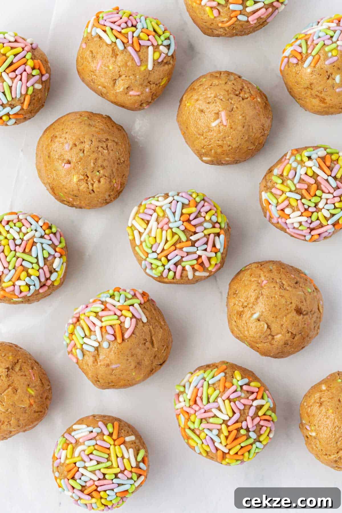 Birthday Cake Protein Balls Recipe for High-Protein Snacks 13 birthday cake protein balls