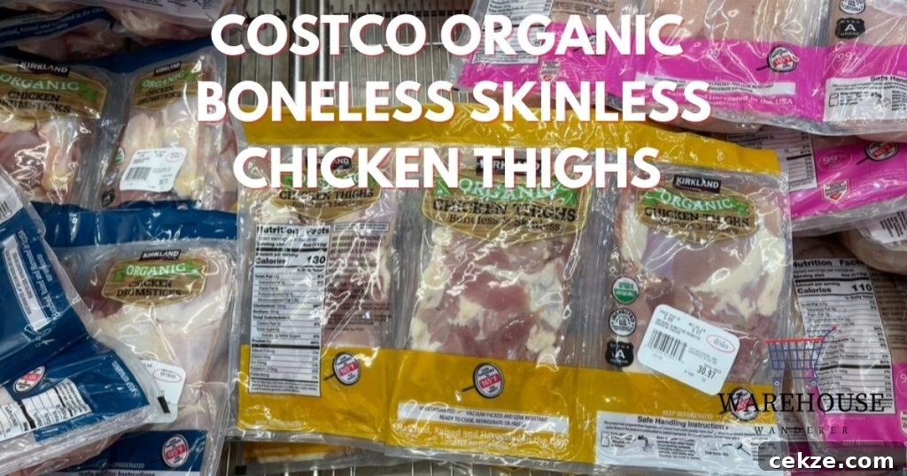 Costco Boneless Skinless chicken thighs