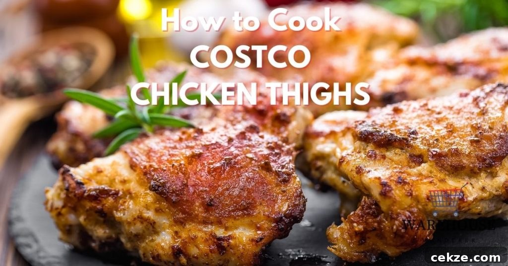 Cooked Chicken Thighs