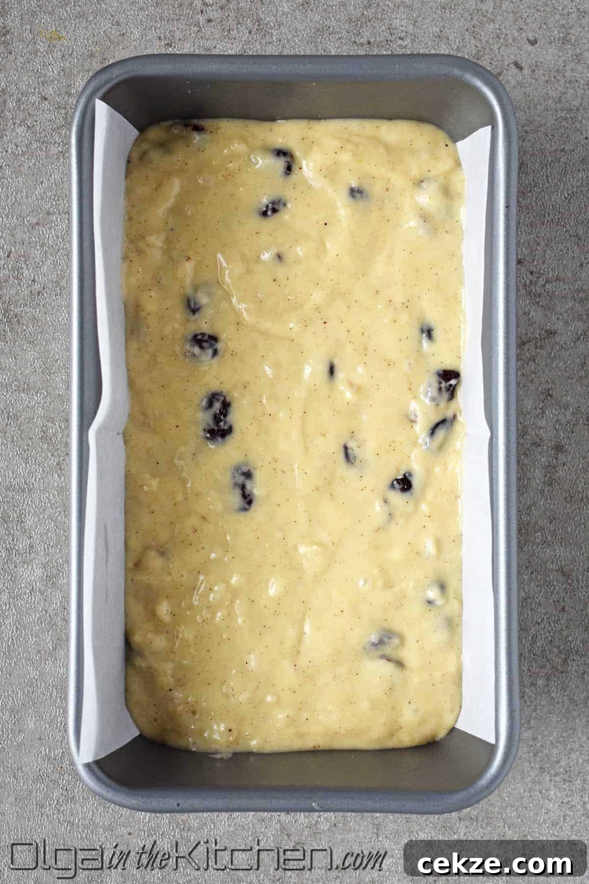 Cranberry Banana Bread is perfectly moist, slightly sweet and loaded with sweet tangy cranberries.
